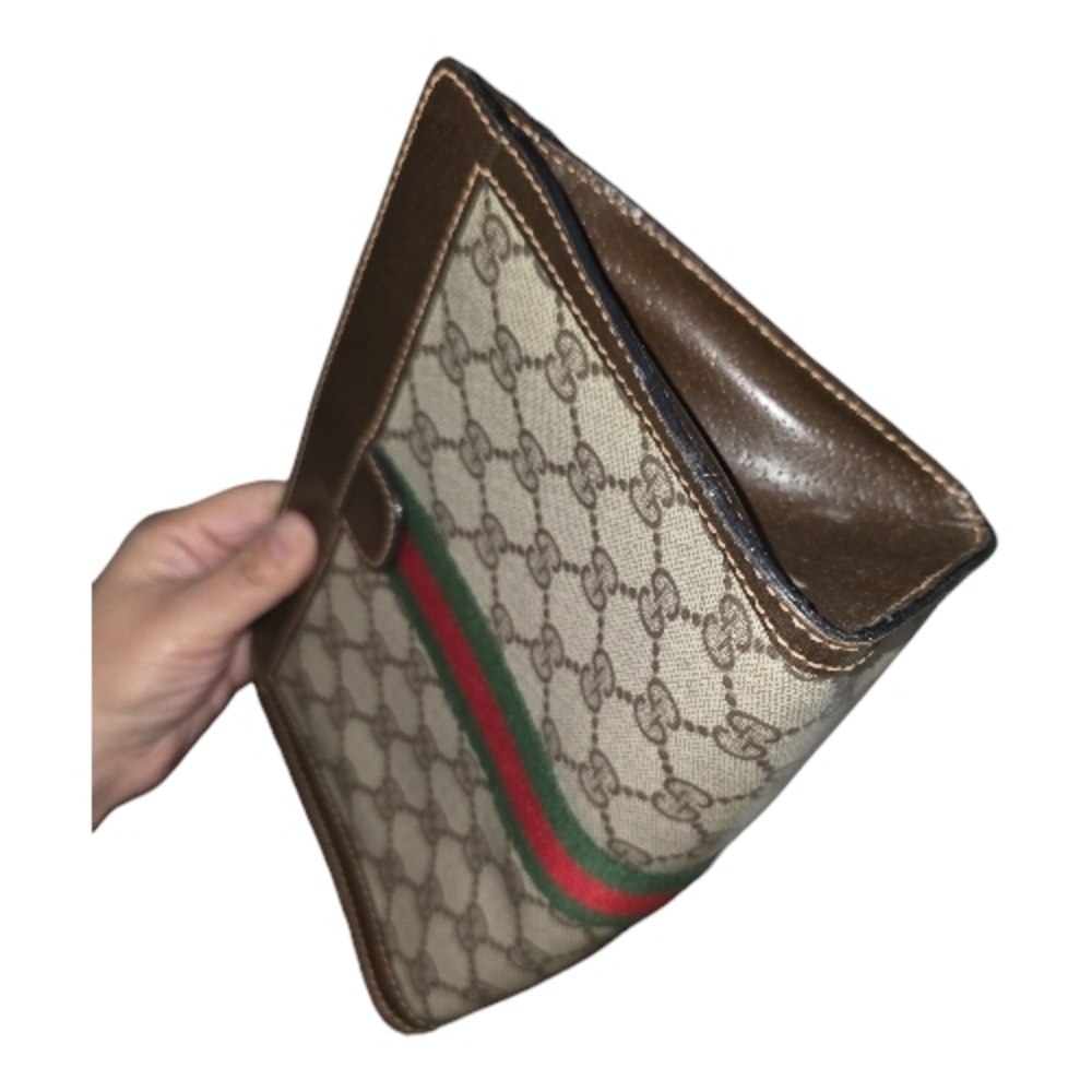 🔥Gucci Vintage Parfume🔥coated Canvas Toiletry Pouch - Picture 6 of 6